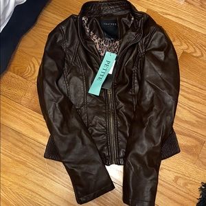 Leather jacket